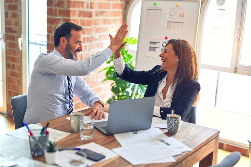 Business team collaboration